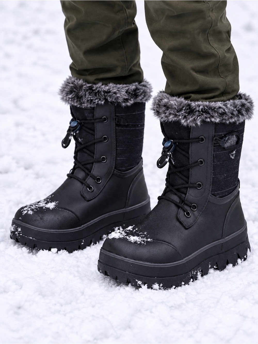 BOGS Arcata II Dash Kids UNISEX Winter Snow Boots Size 3 -40°C Rated, Waterproof